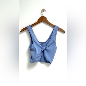 AGENT84 Laguna Blue Cropped Tank / Workout Top, Size S/M